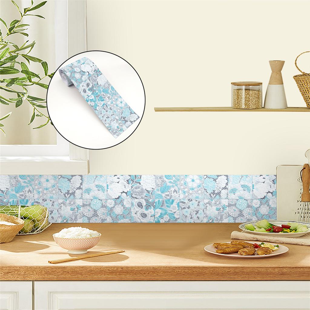 240cm Length Luxury European Style Skirting Corner Wall Sticker Bathroom Office Glass Waist Line Home Decor Waterproof Floor Waveguide Art Wallpaper