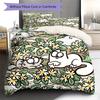 Simon's Cat Muster Bettwäsche, Steppbett Set Bettbezug Kissenbezug Zuhause Geburtstagsgeschenk (1 Bettbezug + 2 Kissenbezüge, ohne Füllung)