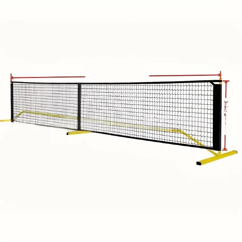 Portable 22ft/6.7m Pickleball Net System Adjustable Height In Carrying Bag Durable Polyester for Indoor Outdoor Training