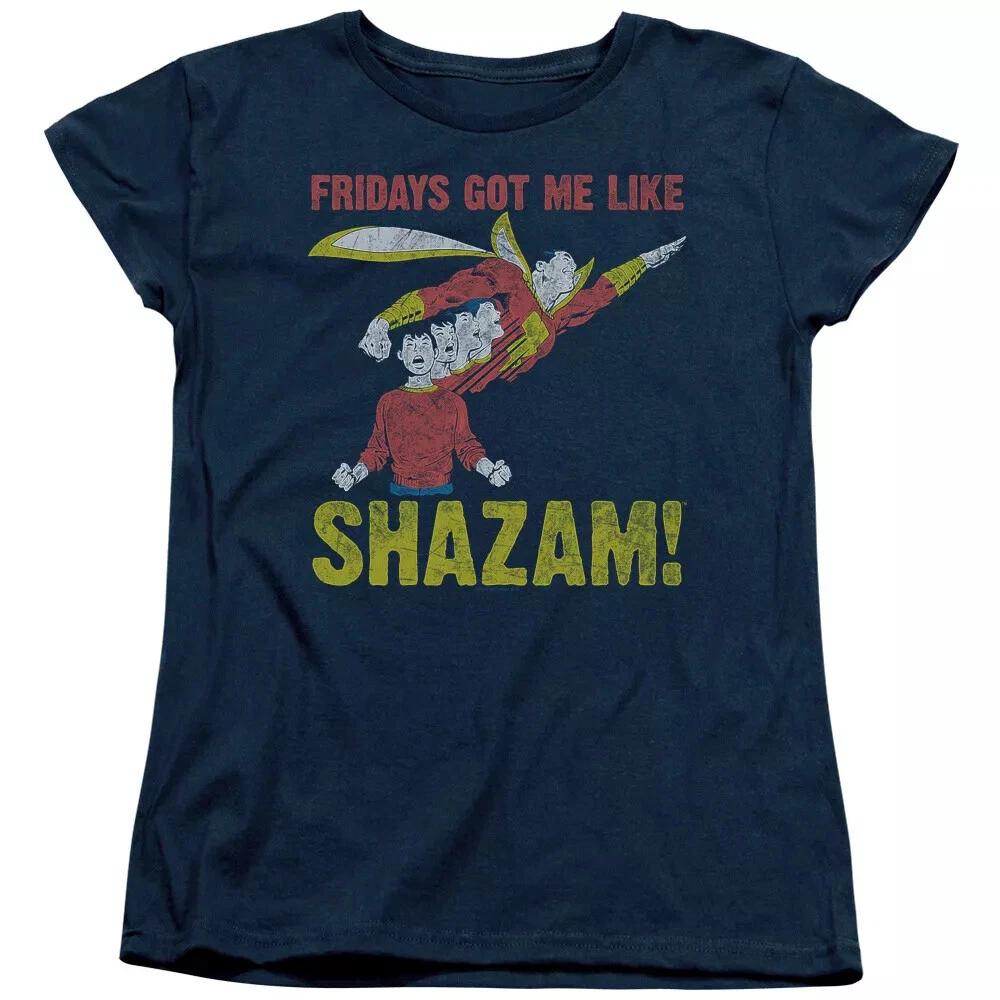 Shazam!  Fridays Got Me Like  Women s T-Shirt 2XL