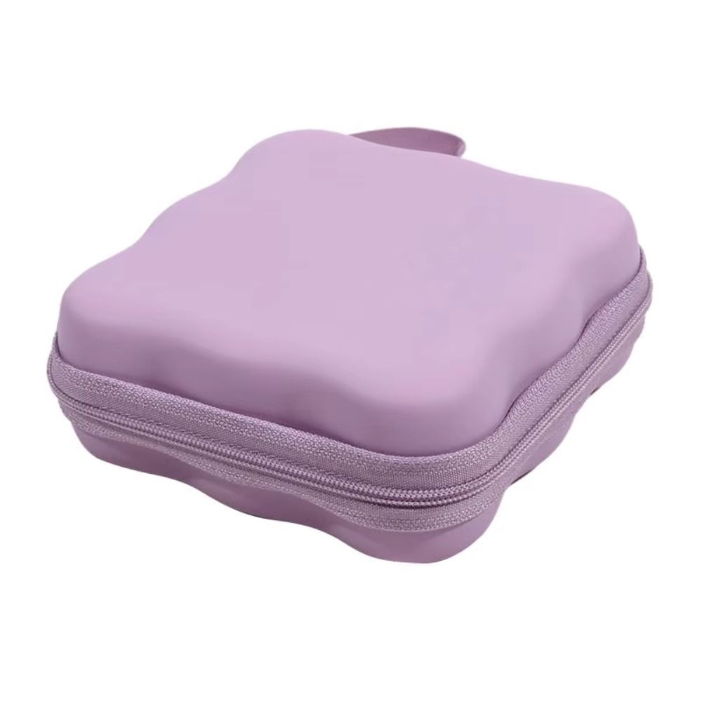 Portable Cable Organizer Zipper Closure Charger Protector Cute Cord Storage Bag USB