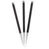 3PCS Black Nail Art DIY Brush Set Nylon Hair Nail Art Liner Brushes  Home Salon