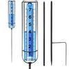 Portable Outdoor Rain Gauge with Durable Iron Rod, Weather-resistant, Sun-proof & Scratch-resistant