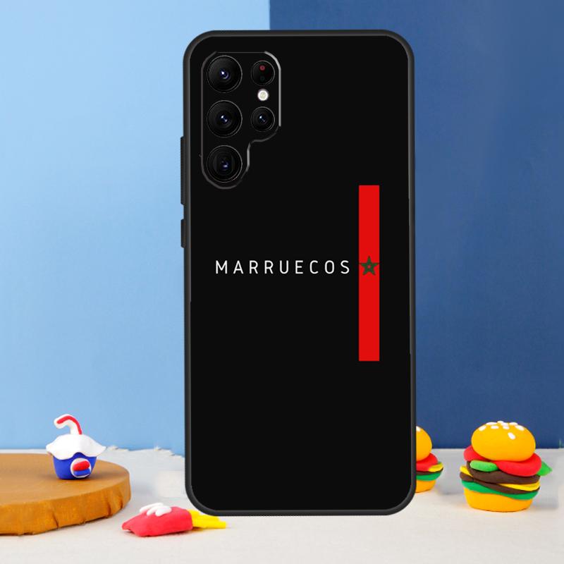 

Morocco Map Flag Phone Case For Samsung Galaxy S24 Ultra S9 S10 S20 FE S22 S21 S23 Plus S25 Ultra Cover Coque Galaxy S10 Plus