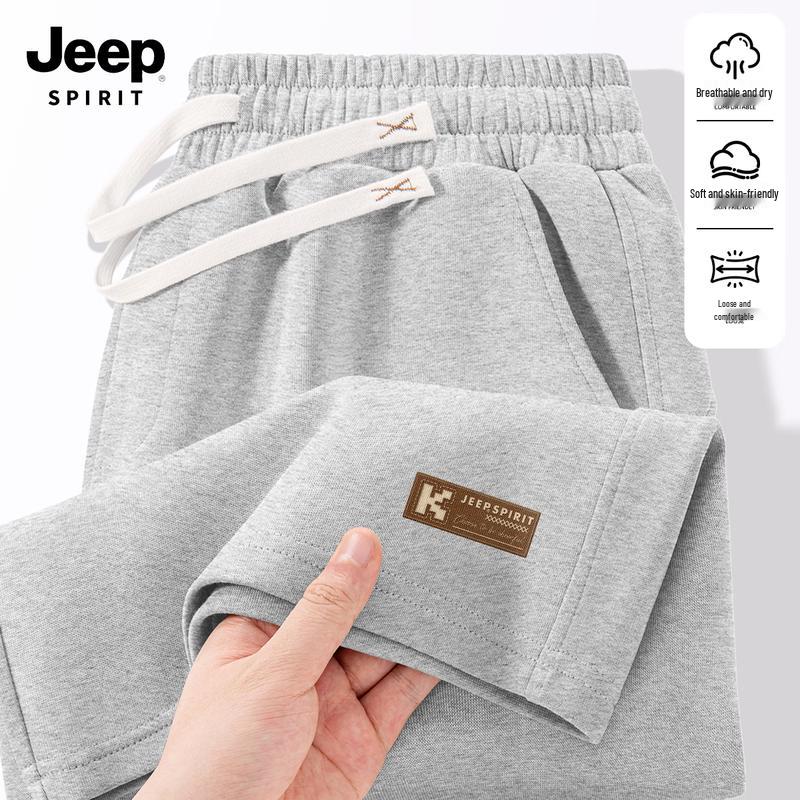 JEEP SPIRIT Men s 2025 Summer Loose Fit Casual Shorts 3XL