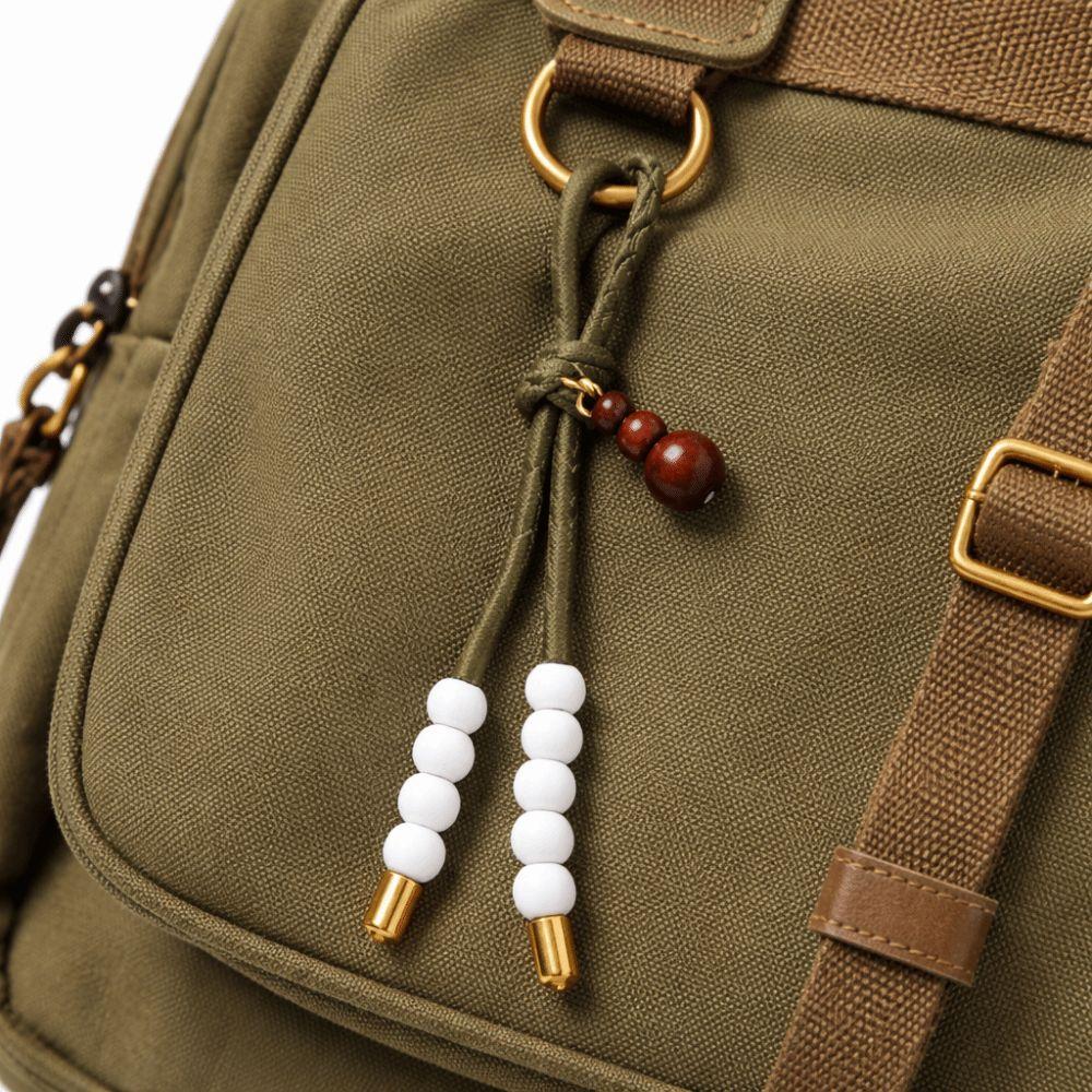 Unique Small Fish Key Chain Elegant Bag Pendant Creative Braided Rope Bag Charm Gift