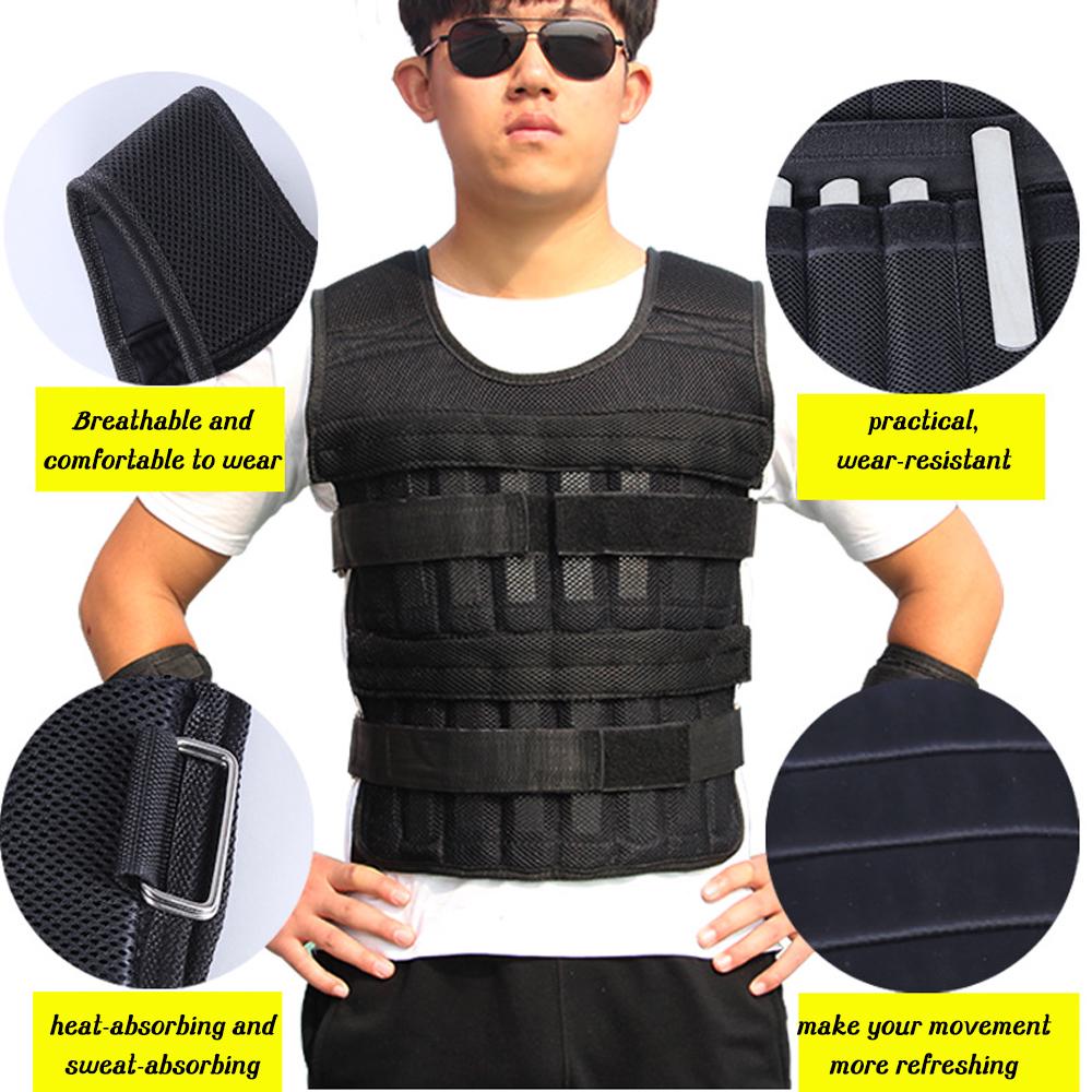 Running Exercise Weight Vest Fitness Tool Boxing Training Equipment Sports Loading Weight Vest