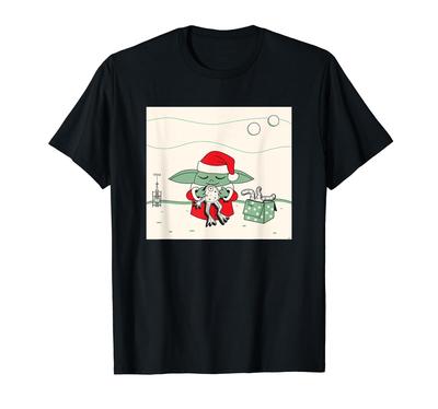STAR WARS Grogu und Weihnachtsfeiertags-Keks-T-Shirt