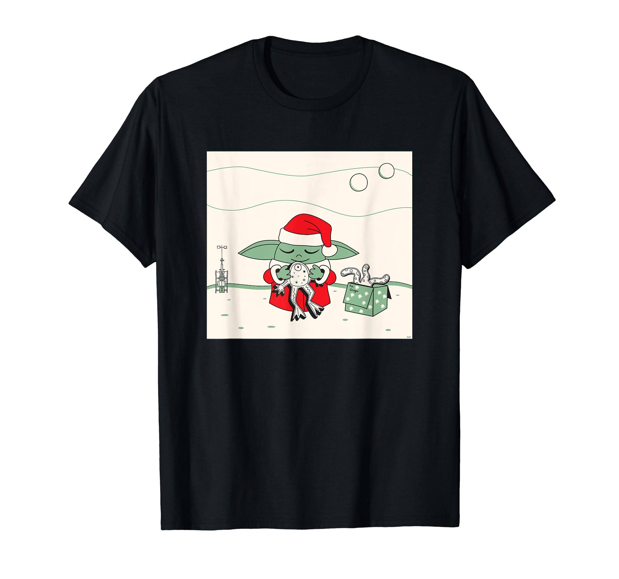 

Star Wars Grogu and Christmas Holiday Cookie T-Shirt
