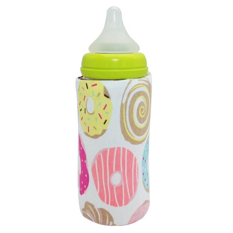 Tragbare Flasche Wärmer Heizung Reise Baby Kinder Milch Wasser Usb Abdeckung Tasche Weichen