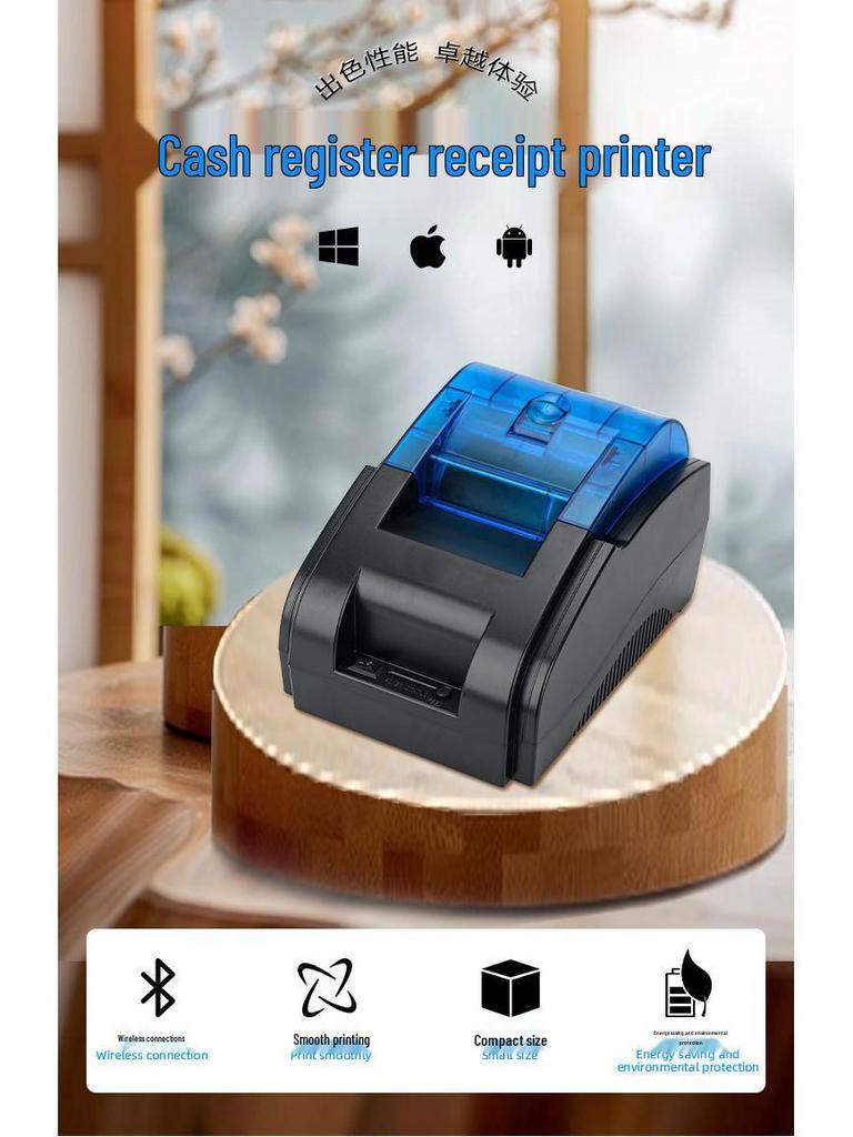 POS58D Bluetooth Wireless Thermal Printer for Android/iOS