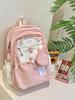 2025 Korean-Style Women's Backpack: Large Capacity, Stylish School Bag for Junior High Girls