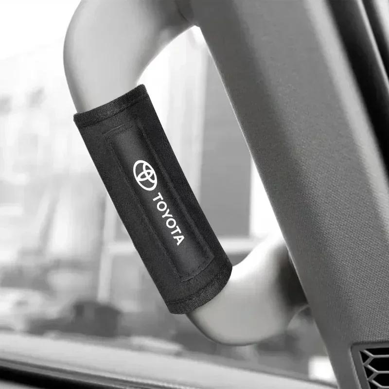 4 Stück Auto Zuggriffe Dach Armlehne Griff Schutzhülle Zubehör Für Toyota Corolla Yaris Chr Auris RAV4 Camry Highlander