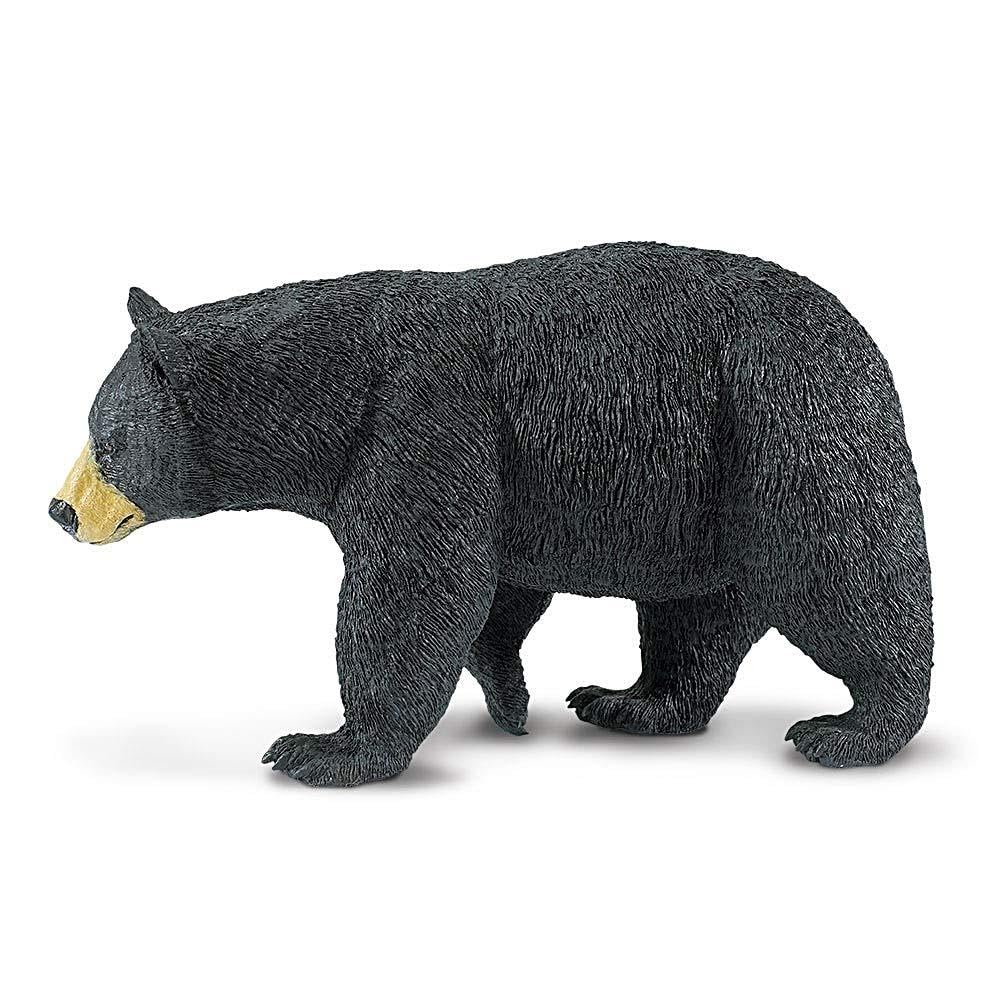 Safari WW Black Bear Wildlife 112589 Figure, Wonders, 1/10 Scale,