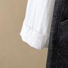 Spring Autumn Embroidered Shirt Cotton Doll Collar Vintage Artistic Versatile Top