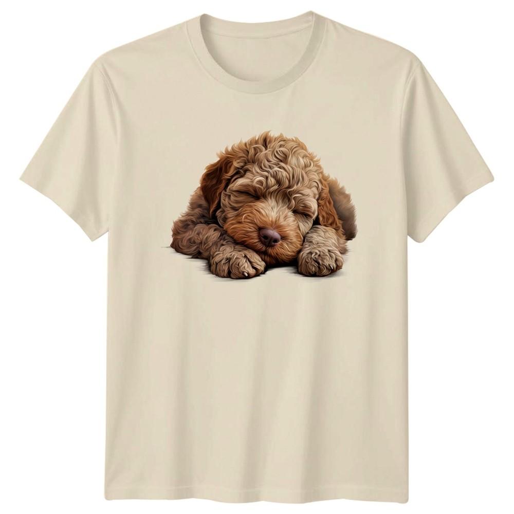 Sleeping Puppy Doodle Dogs Animals Unisexs TShirt Unisexs Tee Graphic Unisex Top