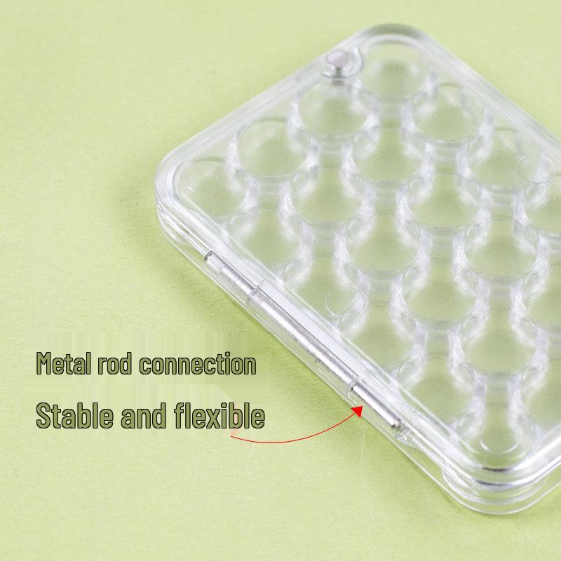 Portable 24-Color Watercolor Paint Box with Moisturizing, Magnetic Seal, and 0.8ml Capacity