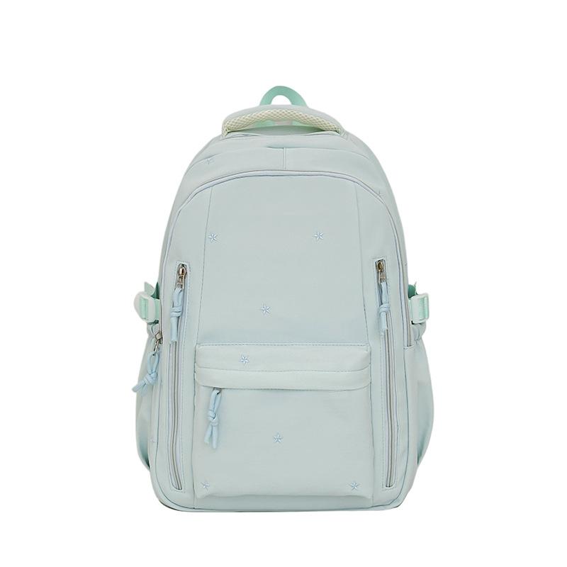 Schoolbag wholesale new simple five-pointed star printed backpack waterproof and wear-resistant student schoolbag daily commute leisure backpack