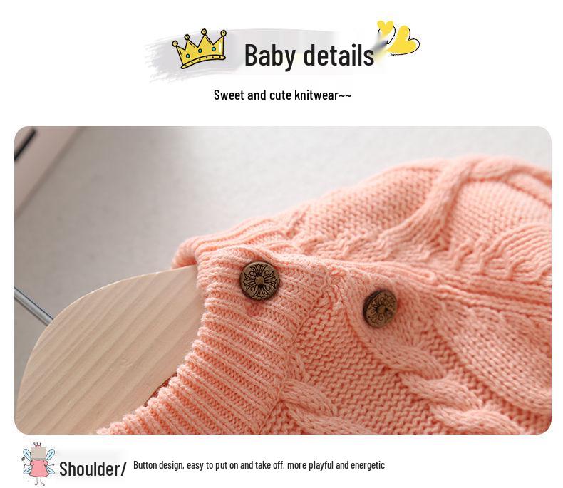 2025 Kids' Knit Sweater: Boys' Base Layer & Girls' Pullover Round Neck for Spring/Autumn