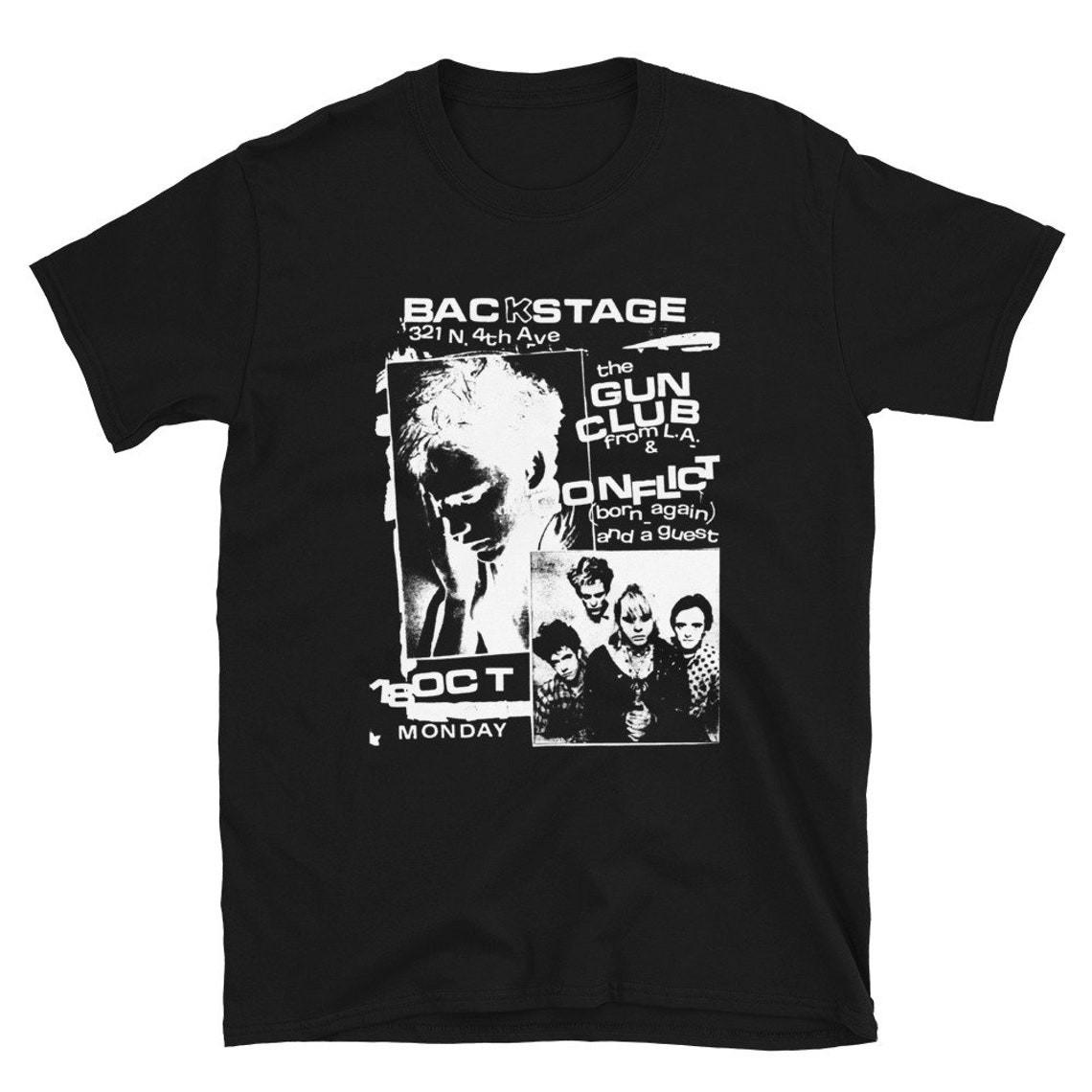 

The Gun Club T-Shirt Mens Womens Tees Top, Jeffrey Lee Pierce, The Cramps, The Damned, Unisex tee M