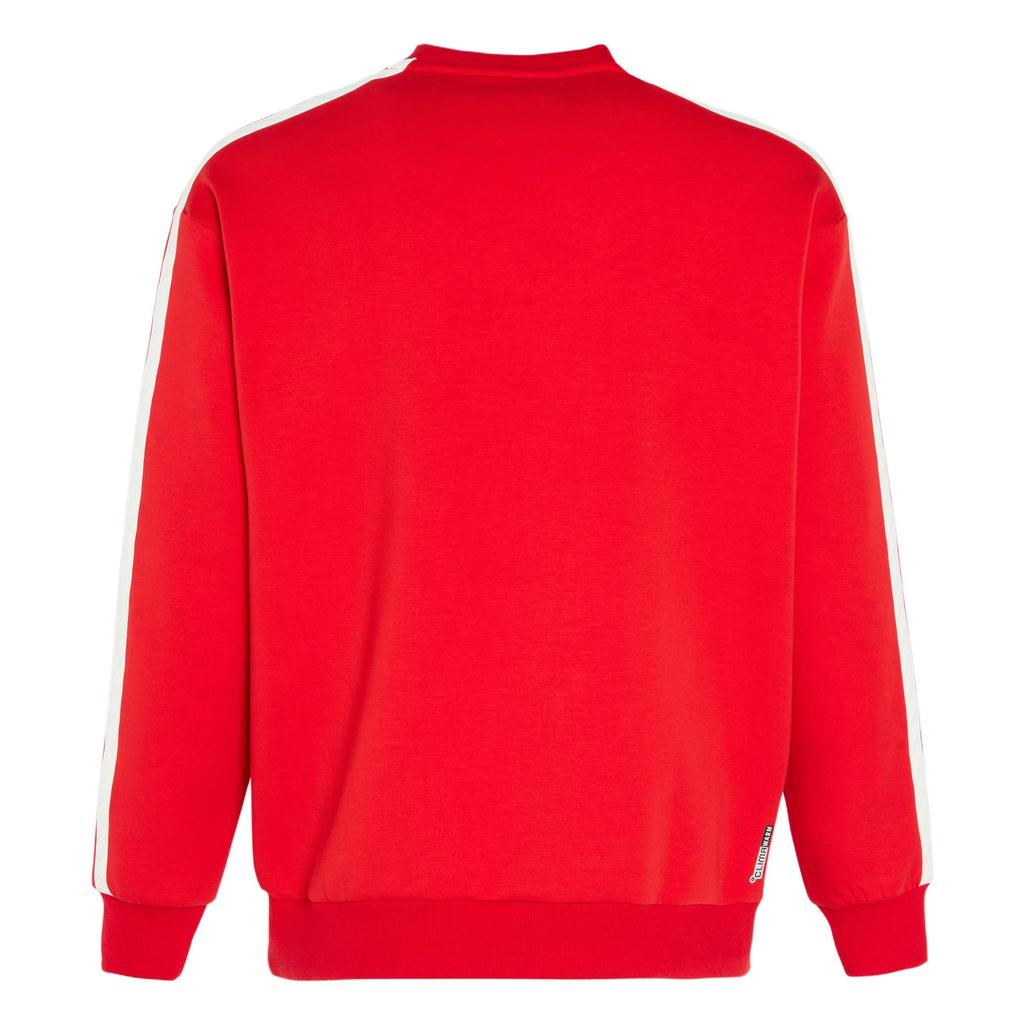 Adidas FW25 Year Of The Horse Limited CNY New Year Three Stripes Club Sweatshirt Knit Loose Crew Neck Pullover Men sweatshirt KR2516