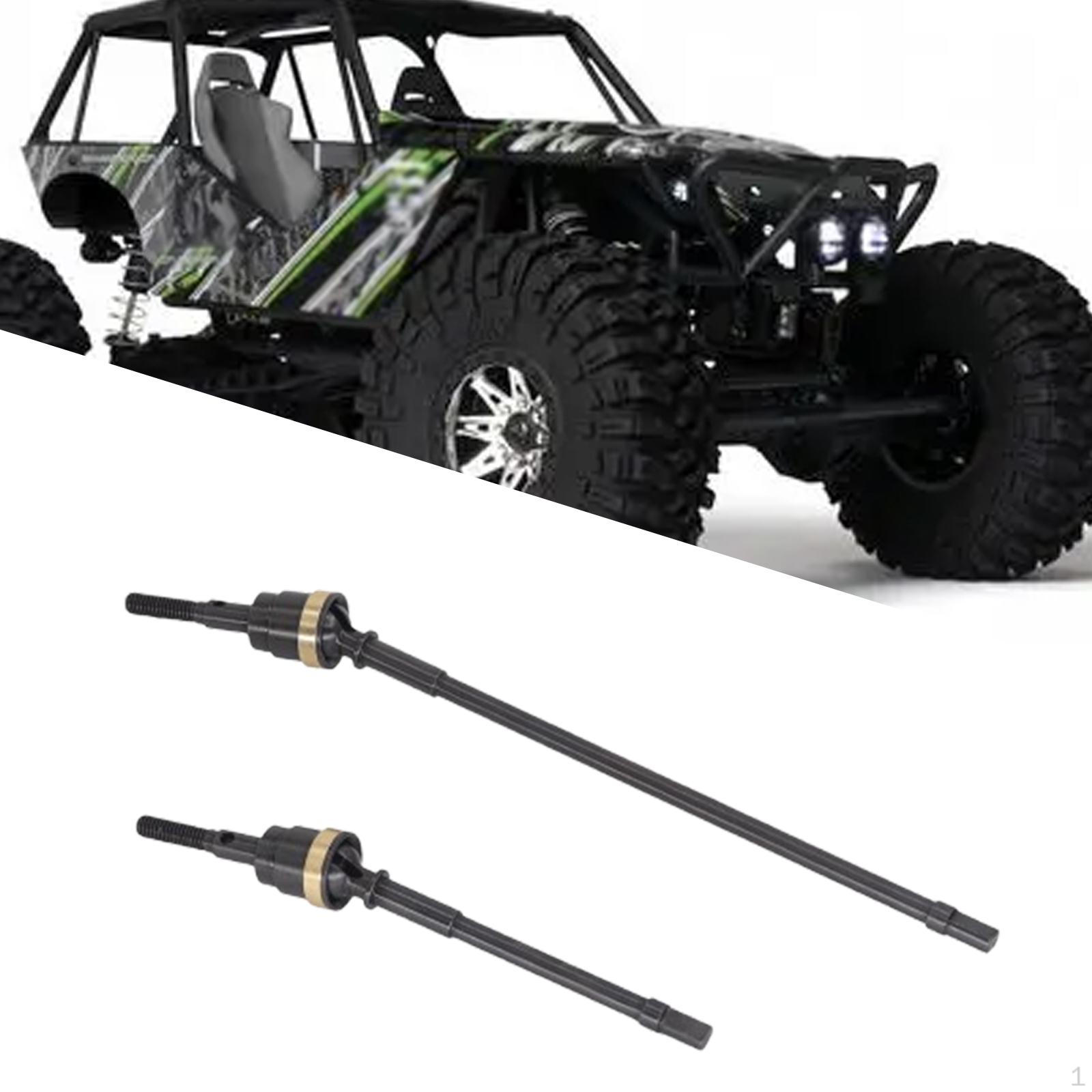 

1/10 RC Car Drive Shaft Set Front Axle Component Upgrade CVD Replacement Spare Part for Model