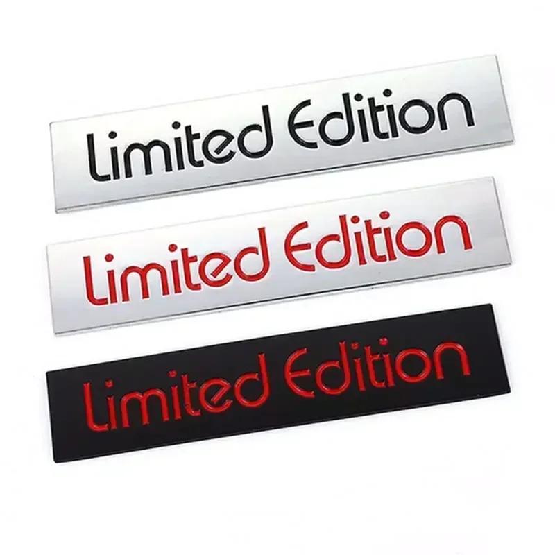 Limited Edition Logo with Metal 3D Letters, Car Rear Luggage Emblem, Stickers for Volkswagen VW Golf Touareg, Accessories