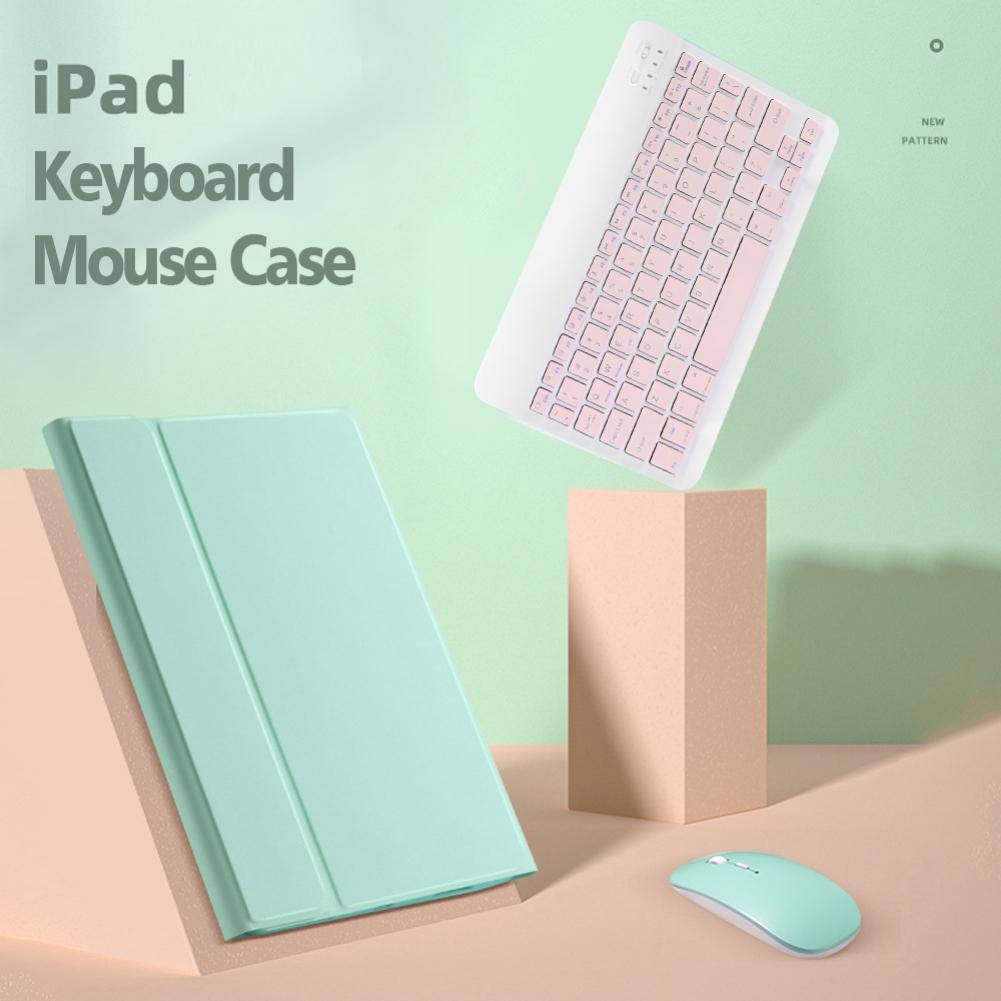 For Ipad Mini2/3/4/5 Bluetooth Keyboard and Mouse(Optional) Holster All-in-one Pen Slot Ipad Tablet Protective Case