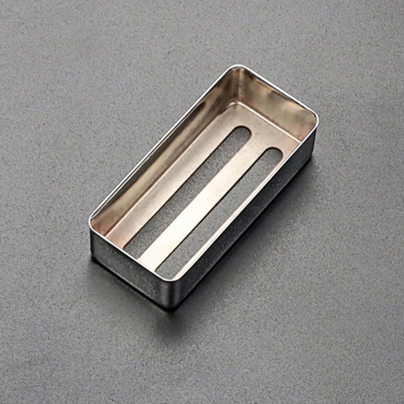 Electric Guitars Pickup Cover Two Slot Metal Case Brass Humbuckers Cover Modern Style Guitar Pickup Protections Cover