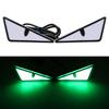 2 Stück LED Teufelsauge Kennzeichenleuchte Scheinwerfer Für Auto Motorrad Universal Modifizierte Dekoration Einzellicht Autozubehör