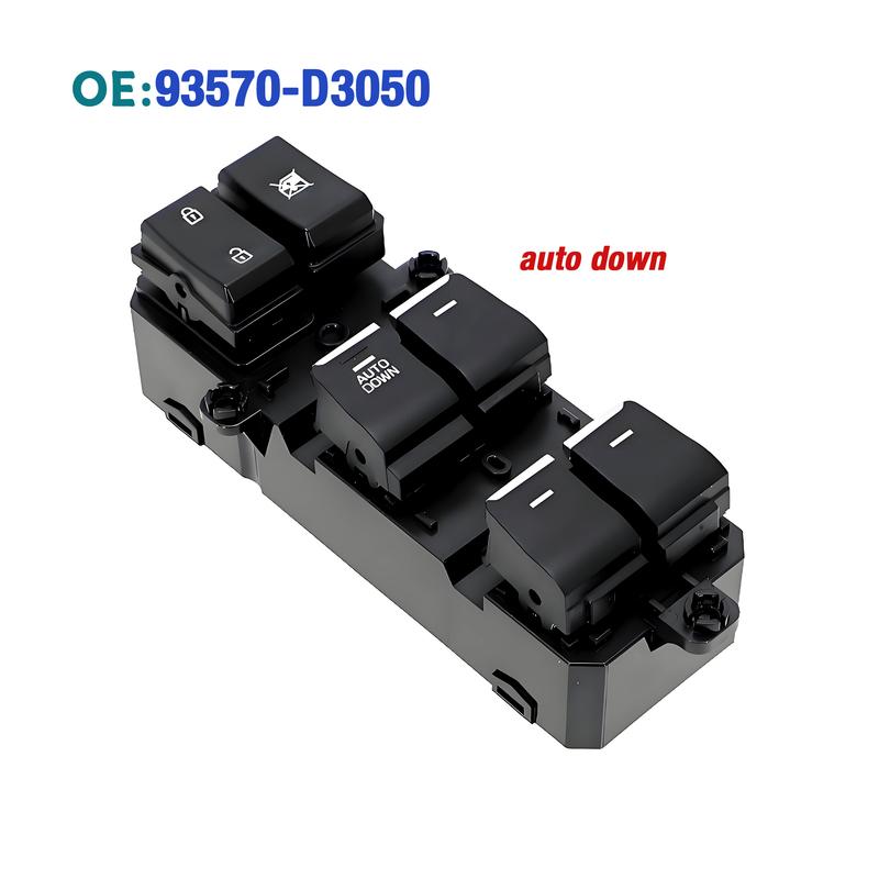 93570-D3050 93570D3050 For Hyundai Tucson 2016 2017 2018 ,Front Left Electric Power Master Window Control Switch Button