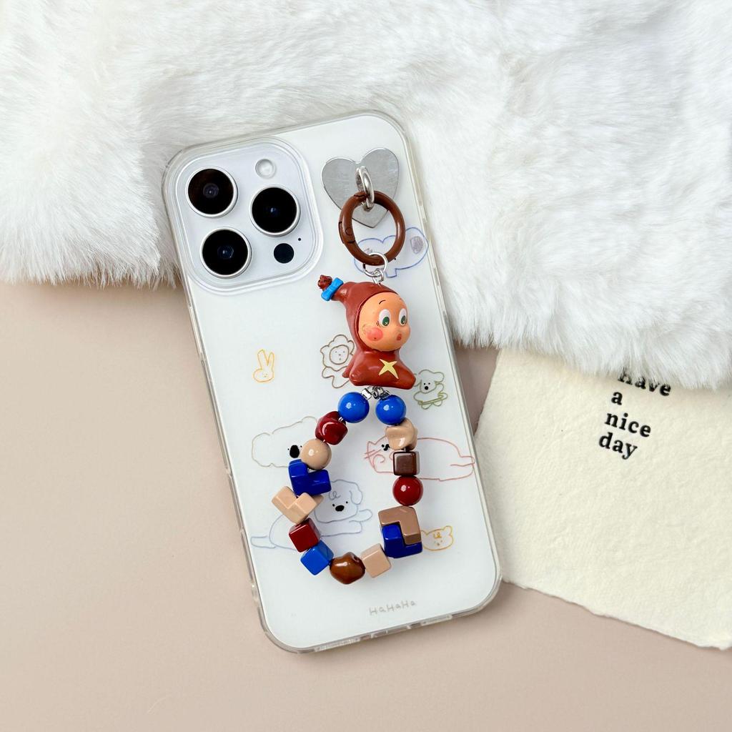 Star Doll Keychain: Randomly Designed Phone Charm and Backpack Pendant