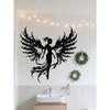 Metal Wall Art Wrought Iron Decor for Home Garden Holiday Christmas Easter Gifts