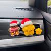 Car Aromatherapy Pendant, Cute Cartoon Lucky Star, Christmas Tree Car Decoration, Diffuser Stone for Air Vent Interior
