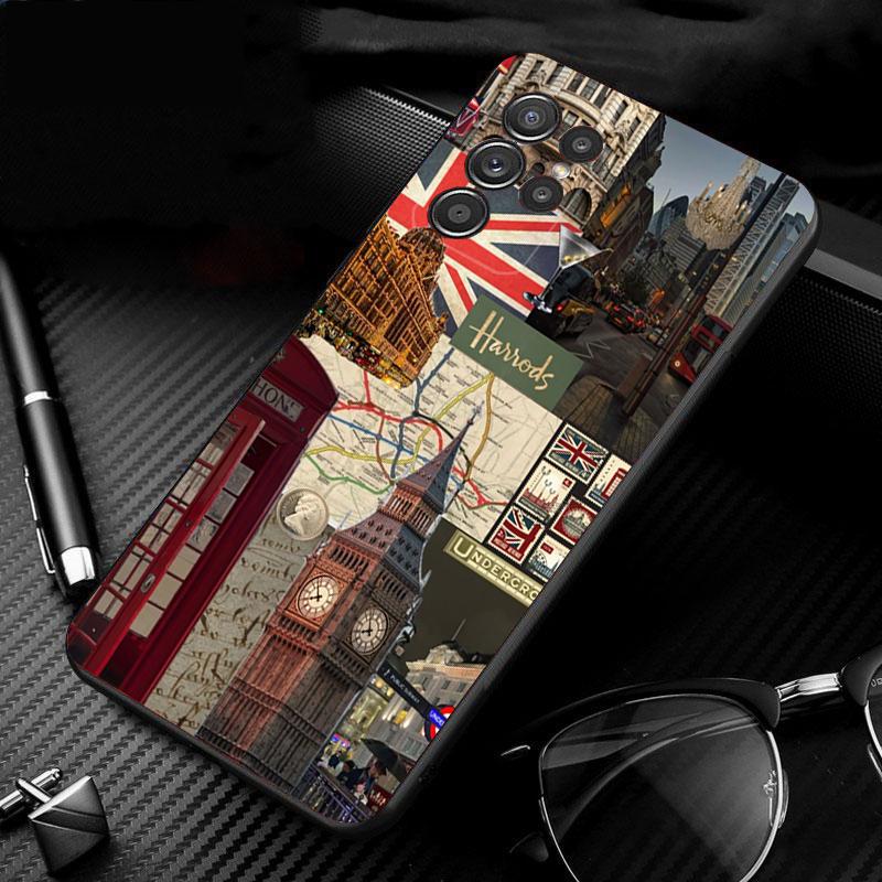 London aesthetics Phone Case For Samsung Galaxy S25 S24 S23 S22 S21 Ultra S24 S23 S22 S21 S25 Plus S24 S25 FE