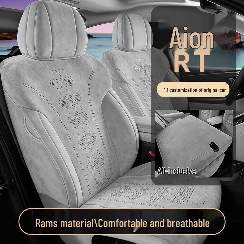 AION RT 25-26 Ramses Breathable Perforated Seat Covers - Full Coverage & Fashionable