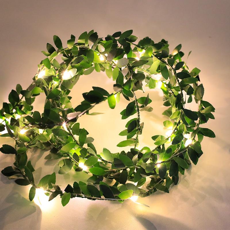 Solar LED Sunflower Vine String Lights - Colorful Outdoor Décor for Courtyard Star Vine