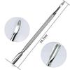 Cuticle Pusher Set Double End Steel Manicure Pedicure Kit Nail Art Remover Tools|cuticle Pushers