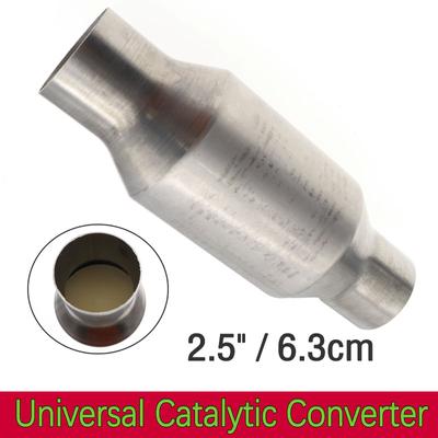 Universal 2,5 "6,3 cm Auto Katalysator High Flow Edelstahl Auspuff Katalysator Motor Zubehör