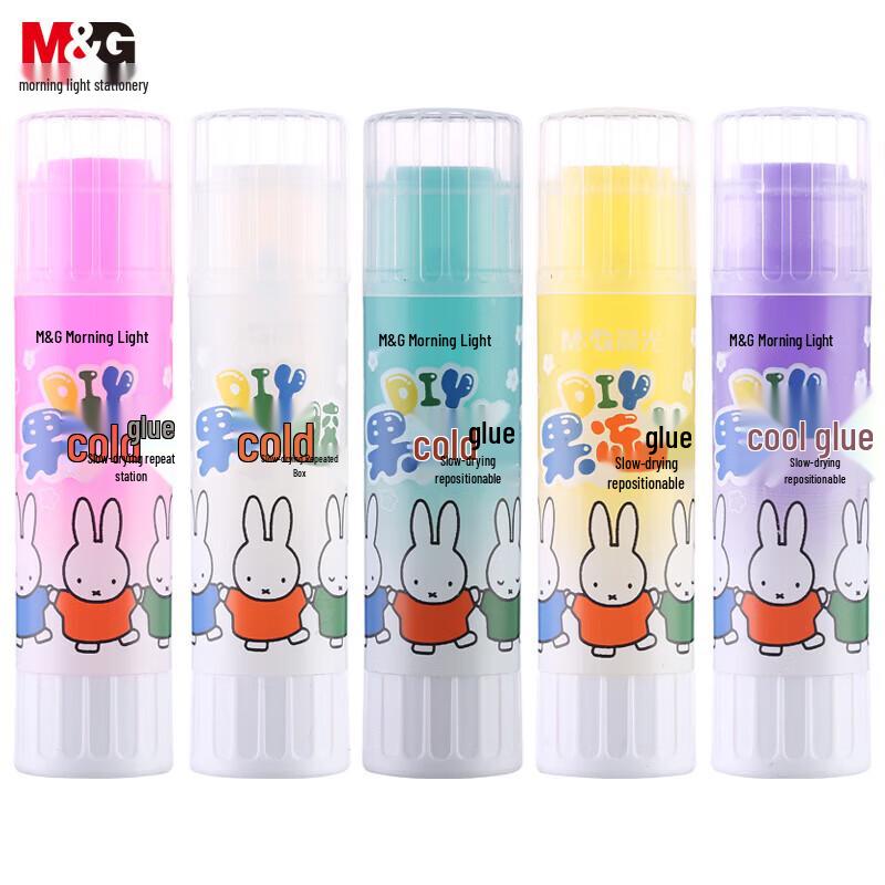 M&G Jelly PVP Solid Glue Sticks 12-Pack