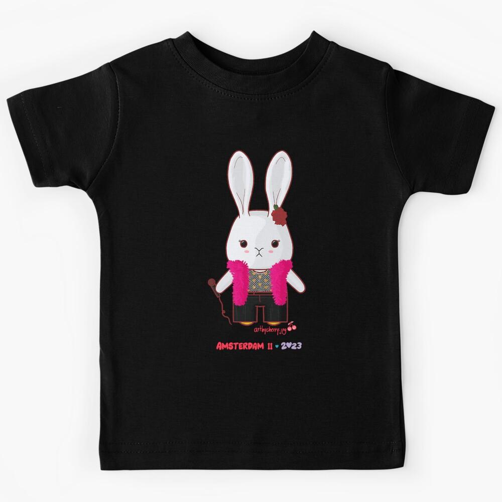 Bunny on tour_ Amsterdam II. 2023. Kids T-Shirt 150