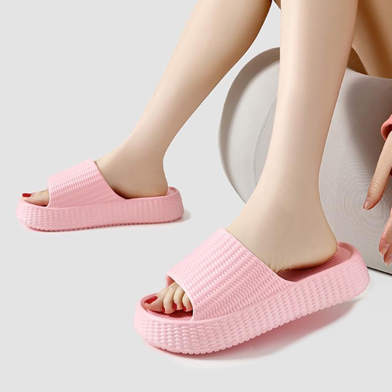 Chunky Platform Eva Cloud Slippers Women Thick Soft Sole Bathroom Home Slides Woman 2025 Summer Non Slip Beach Flip Flops Female
