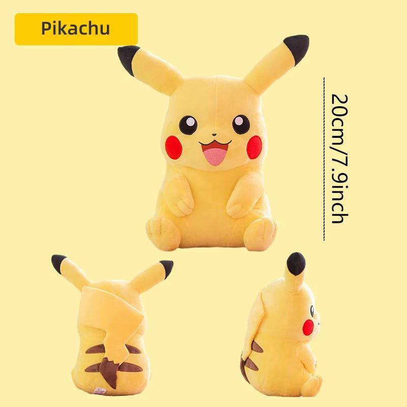 Pikachu Plush Stuffed Animal Toy Eevee Mew Cubone Psydusk Lapras Gengar Charizard Peluche Doll Gift For Kids