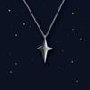 Fashion Star Pendant Necklace Simple Vintage Color Choker Chains for Women Men Couples Valentine's Day Gift