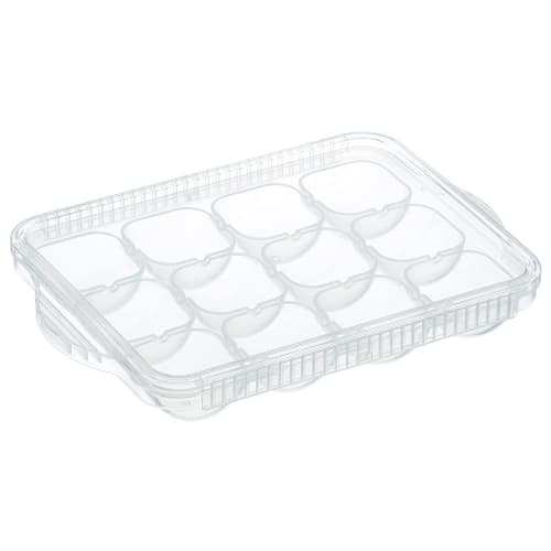 Skater Baby Food Storage Containers, Frozen Divided Trays, 12 Blocks, TRMR12N-A