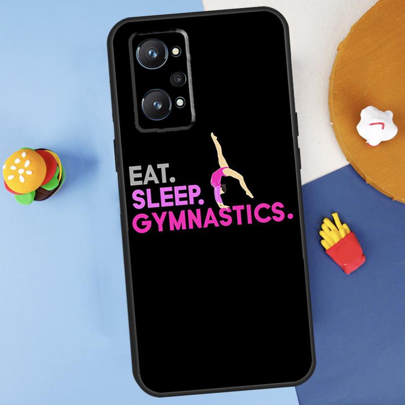 Love Gymnastics For Realme 14 13 12 10 11 Pro Plus GT 6 6T 5 GT7 Pro C55 C51 C21Y C25S C67 C75 C53 C61 Case