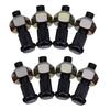 Carbon Steel Forged and Hardened Lug Nut and Stud Set 8PCS 6564669 6709170 for Bobcat Skid Steer 500-883 Series