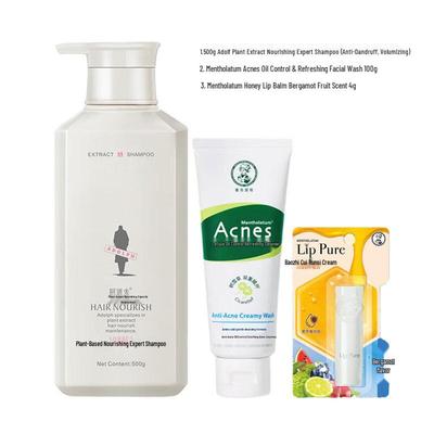 Ensemble Shampooing Nourrissant à l'Extrait de Plante Adolph