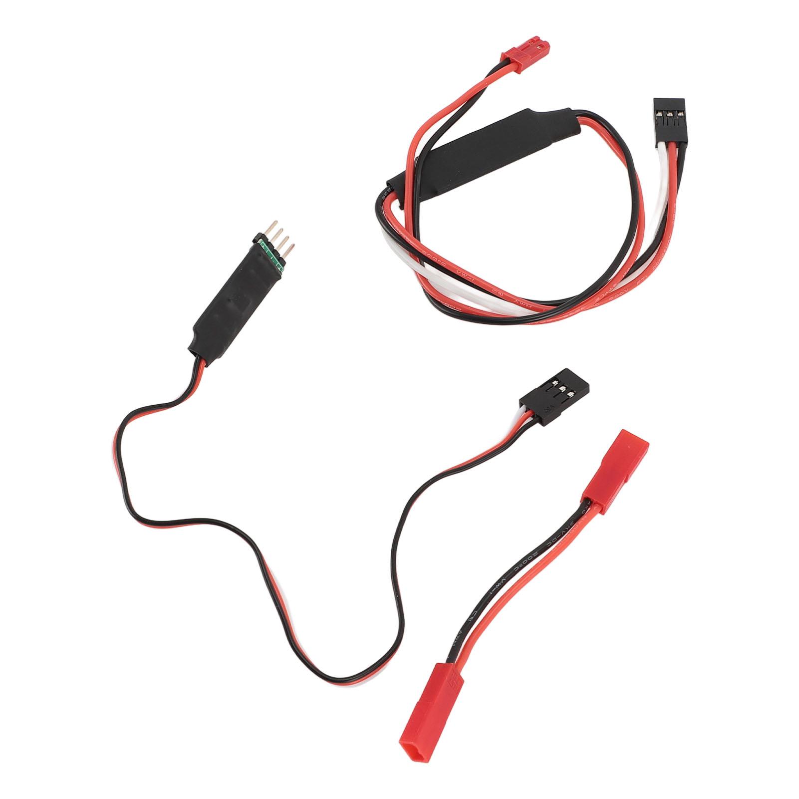 

RC Car Winch Controller Silicone Copper Universal Winch Remote Controller with Adapter Plug for RC Crawler Models