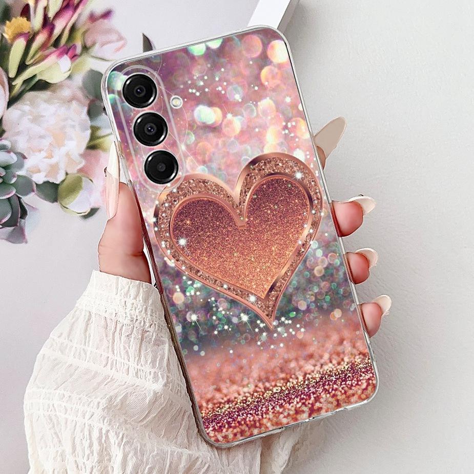 For Samsung Galaxy A17 5G Case SM-A176B Cute Cat Painted Cover 6.7'' Soft Silicone Case For Samsung A17 A 17 GalaxyA17 5G Fundas